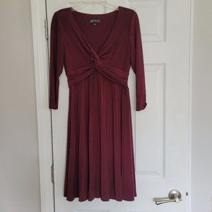 Jones New York LS Wrap Dress Size 6